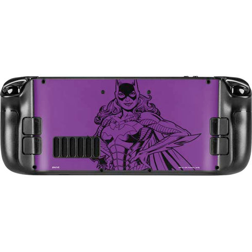 DC Comics Batgirl Comic Pop Steam Deck Handheld Gaming Computer Skin