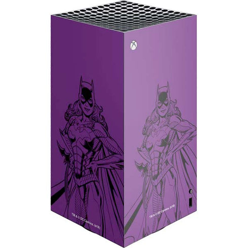 DC Comics Batgirl Comic Pop XBox Series X Digital Edition Console Skin