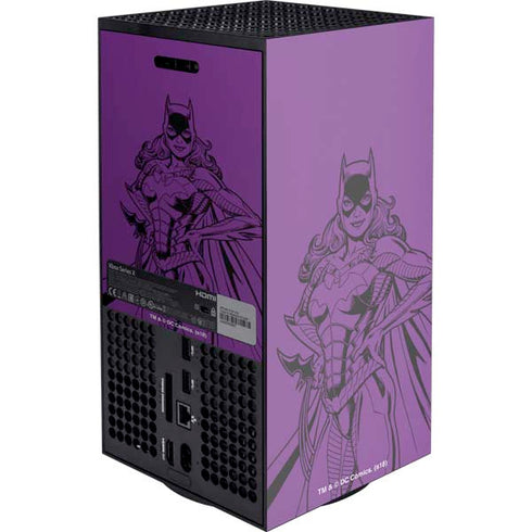 DC Comics Batgirl Comic Pop XBox Series X Digital Edition Console Skin