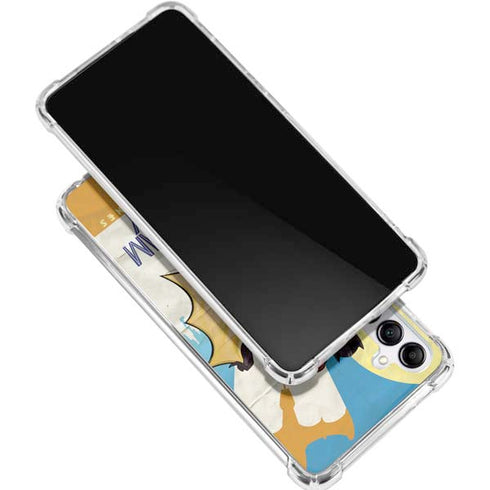 DC Comics Bombshells Batgirl- Fly Gotham City Airlines Gabb Phone 4 Clear Case
