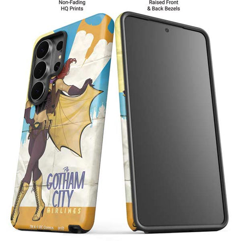 DC Comics Bombshells Batgirl- Fly Gotham City Airlines Galaxy S26 Ultra Impact Case