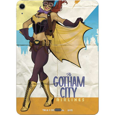 DC Comics Bombshells Batgirl- Fly Gotham City Airlines Apple iPad Air Skin