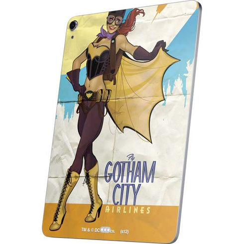 DC Comics Bombshells Batgirl- Fly Gotham City Airlines Apple iPad Air Skin