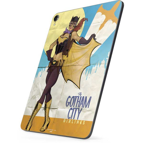 DC Comics Bombshells Batgirl- Fly Gotham City Airlines Apple iPad Pro Skin