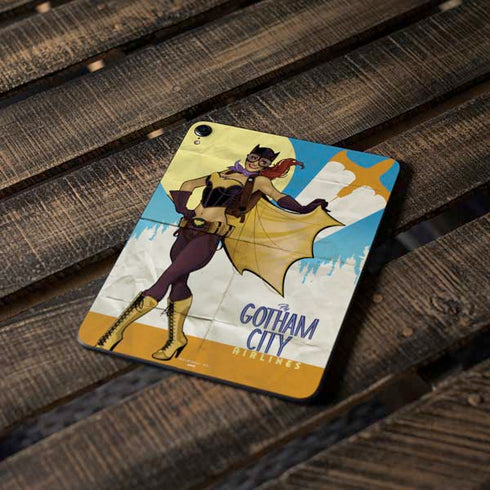 DC Comics Bombshells Batgirl- Fly Gotham City Airlines Apple iPad Pro Skin