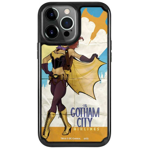 DC Comics Bombshells Batgirl- Fly Gotham City Airlines iPhone Cases