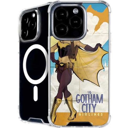 DC Comics Bombshells Batgirl- Fly Gotham City Airlines iPhone 16 Pro Max MagSafe Case