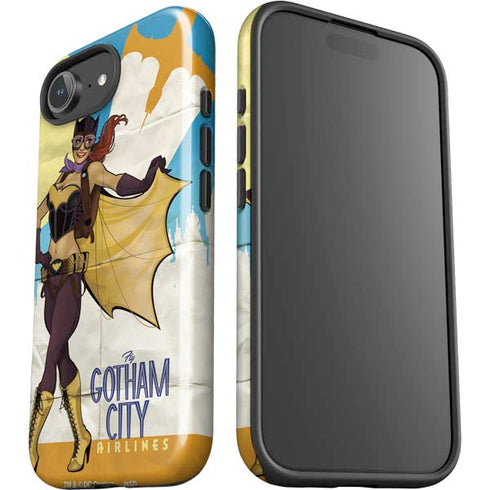 DC Comics Bombshells Batgirl- Fly Gotham City Airlines iPhone 16e Impact Case