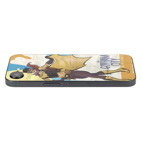 DC Comics Bombshells Batgirl- Fly Gotham City Airlines iPhone 16e Skin