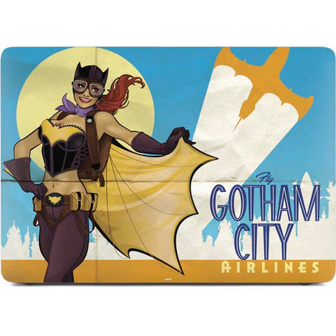 DC Comics Bombshells Batgirl- Fly Gotham City Airlines Apple MacBook Air Skin