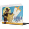DC Comics Bombshells Batgirl- Fly Gotham City Airlines MacBook Pro 14in (2021-24) Case plus Skin