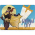 DC Comics Bombshells Batgirl- Fly Gotham City Airlines Apple MacBook Pro 14-inch Skin