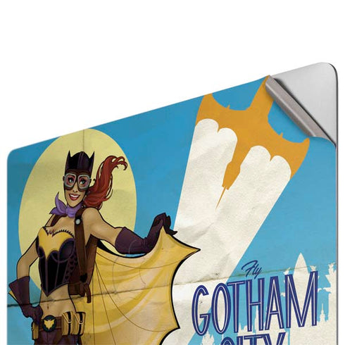 DC Comics Bombshells Batgirl- Fly Gotham City Airlines Apple MacBook Pro 16-inch Skin