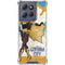 DC Comics Bombshells Batgirl- Fly Gotham City Airlines Moto G Power 5G (2025) Clear Case