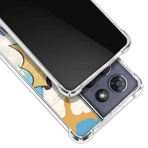 DC Comics Bombshells Batgirl- Fly Gotham City Airlines Moto G Power 5G (2025) Clear Case