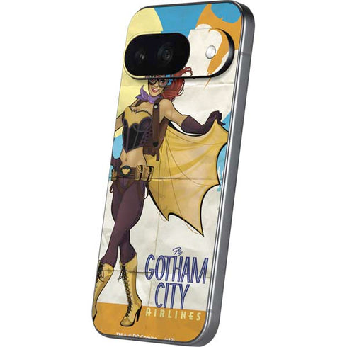 DC Comics Bombshells Batgirl- Fly Gotham City Airlines Google Pixel 9 Skin