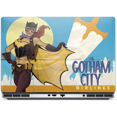DC Comics Bombshells Batgirl- Fly Gotham City Airlines Dell Precision Skin