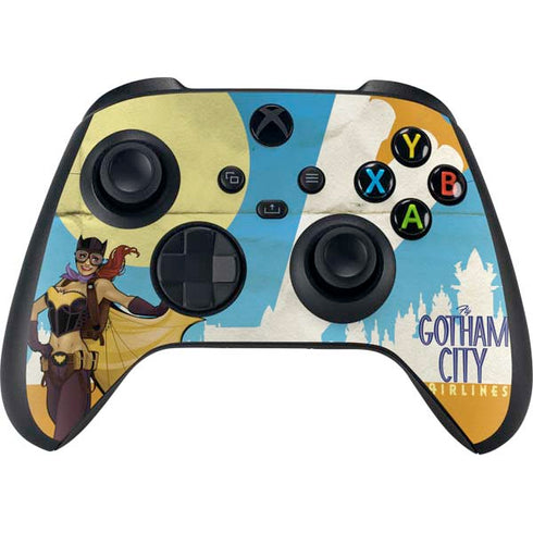 DC Comics Bombshells Batgirl- Fly Gotham City Airlines XBox Series X Digital Edition Bundle Skin