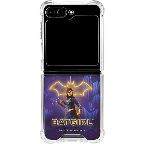 DC Comics Gotham Knights Batgirl Galaxy Z Flip6 Clear Case