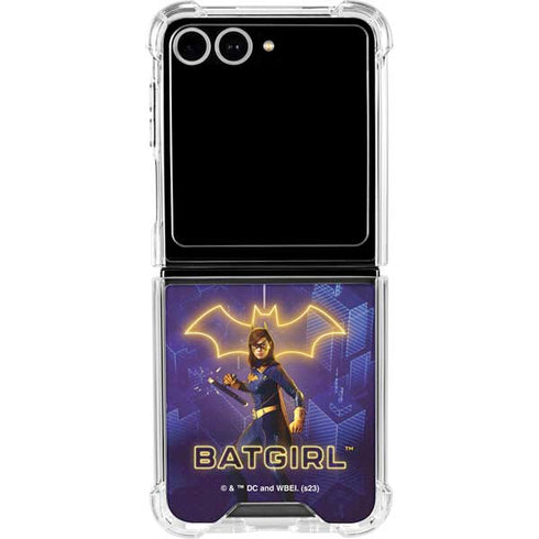 DC Comics Gotham Knights Batgirl Galaxy Z Flip7 Clear Case