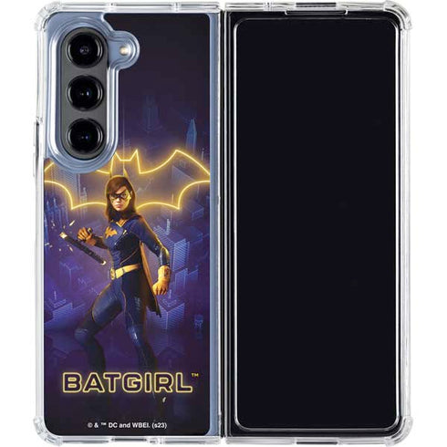 DC Comics Gotham Knights Batgirl Galaxy Z Fold5 5G Clear Case