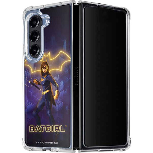 DC Comics Gotham Knights Batgirl Galaxy Z Fold5 5G Clear Case