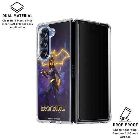DC Comics Gotham Knights Batgirl Galaxy Z Fold7 Clear Case