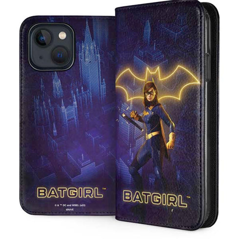 DC Comics Gotham Knights Batgirl iPhone 15 Plus Folio Case