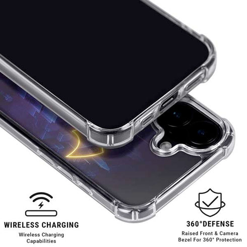 DC Comics Gotham Knights Batgirl iPhone 16 Clear Case