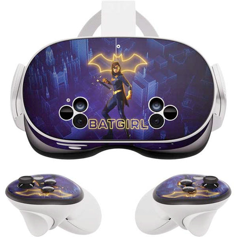 DC Comics Gotham Knights Batgirl Meta Quest 3S Skin