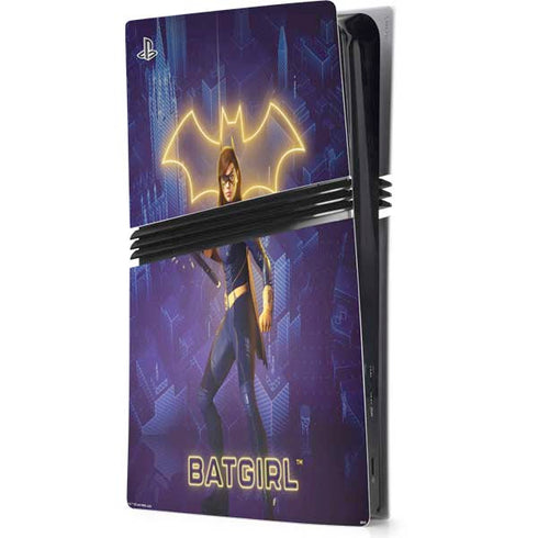DC Comics Gotham Knights Batgirl PS5 Pro Console Skin