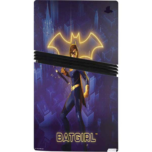 DC Comics Gotham Knights Batgirl PS5 Pro Console Skin