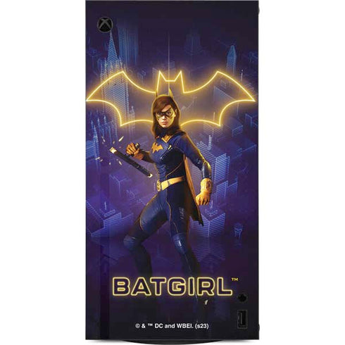 DC Comics Gotham Knights Batgirl XBox Series X Digital Edition Console Skin