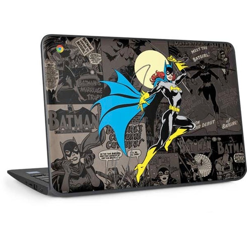 DC Comics Batgirl Classic Art HP Chromebook Skin