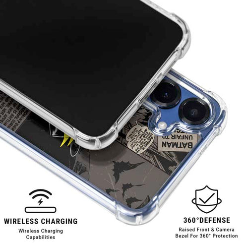 DC Comics Batgirl Classic Art Galaxy S25 Clear Case