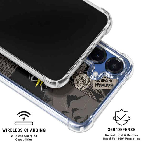 DC Comics Batgirl Classic Art Galaxy S25 Plus Clear Case