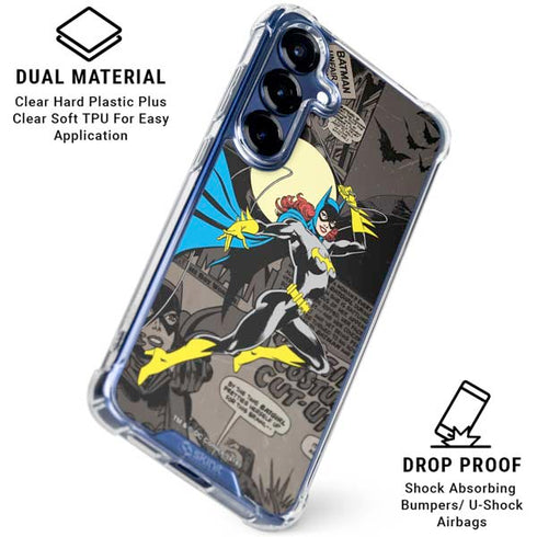 DC Comics Batgirl Classic Art Galaxy S25 Plus Clear Case