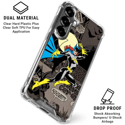 DC Comics Batgirl Classic Art Galaxy S26 Clear Case