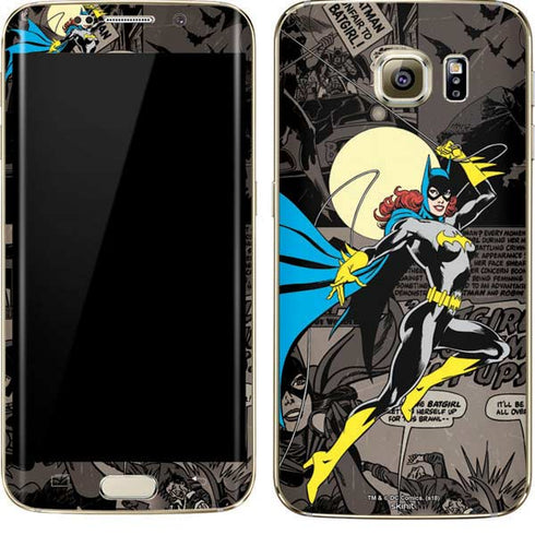 DC Comics Batgirl Classic Art Galaxy S7 Edge Skin