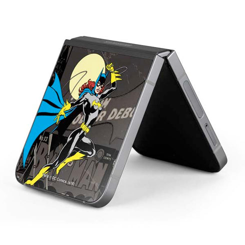 DC Comics Batgirl Classic Art Galaxy Z Flip6 Skin