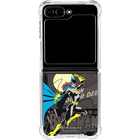 DC Comics Batgirl Classic Art Galaxy Z Flip6 Clear Case