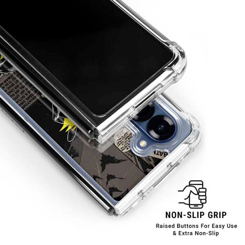 DC Comics Batgirl Classic Art Galaxy Z Fold6 Clear Case