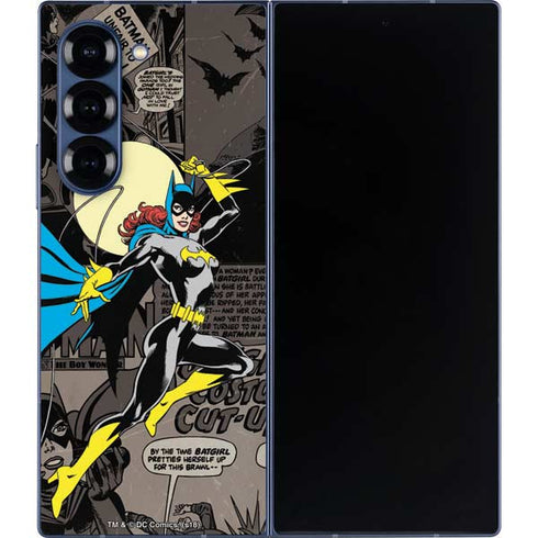 DC Comics Batgirl Classic Art Galaxy Z Fold6 Skin