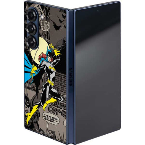 DC Comics Batgirl Classic Art Galaxy Z Fold6 Skin