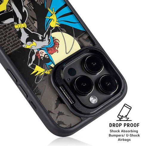DC Comics Batgirl Classic Art iPhone 15 Pro Kickstand Case