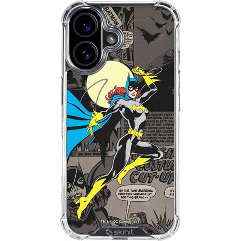 DC Comics Batgirl Classic Art iPhone 16 Clear Case