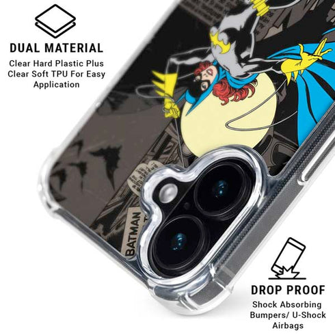 DC Comics Batgirl Classic Art iPhone 16 Plus MagSafe Case
