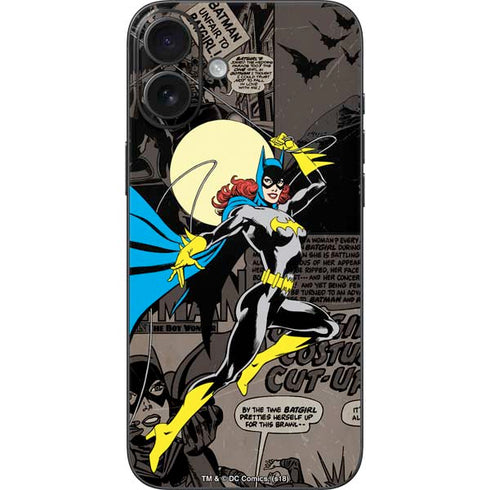 DC Comics Batgirl Classic Art iPhone 16 Plus Skin