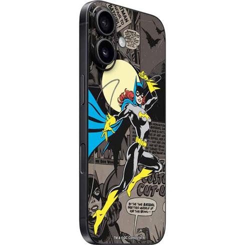 DC Comics Batgirl Classic Art iPhone 16 Plus Skin