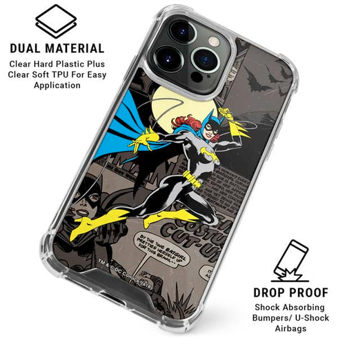DC Comics Batgirl Classic Art iPhone 16 Pro Clear Case